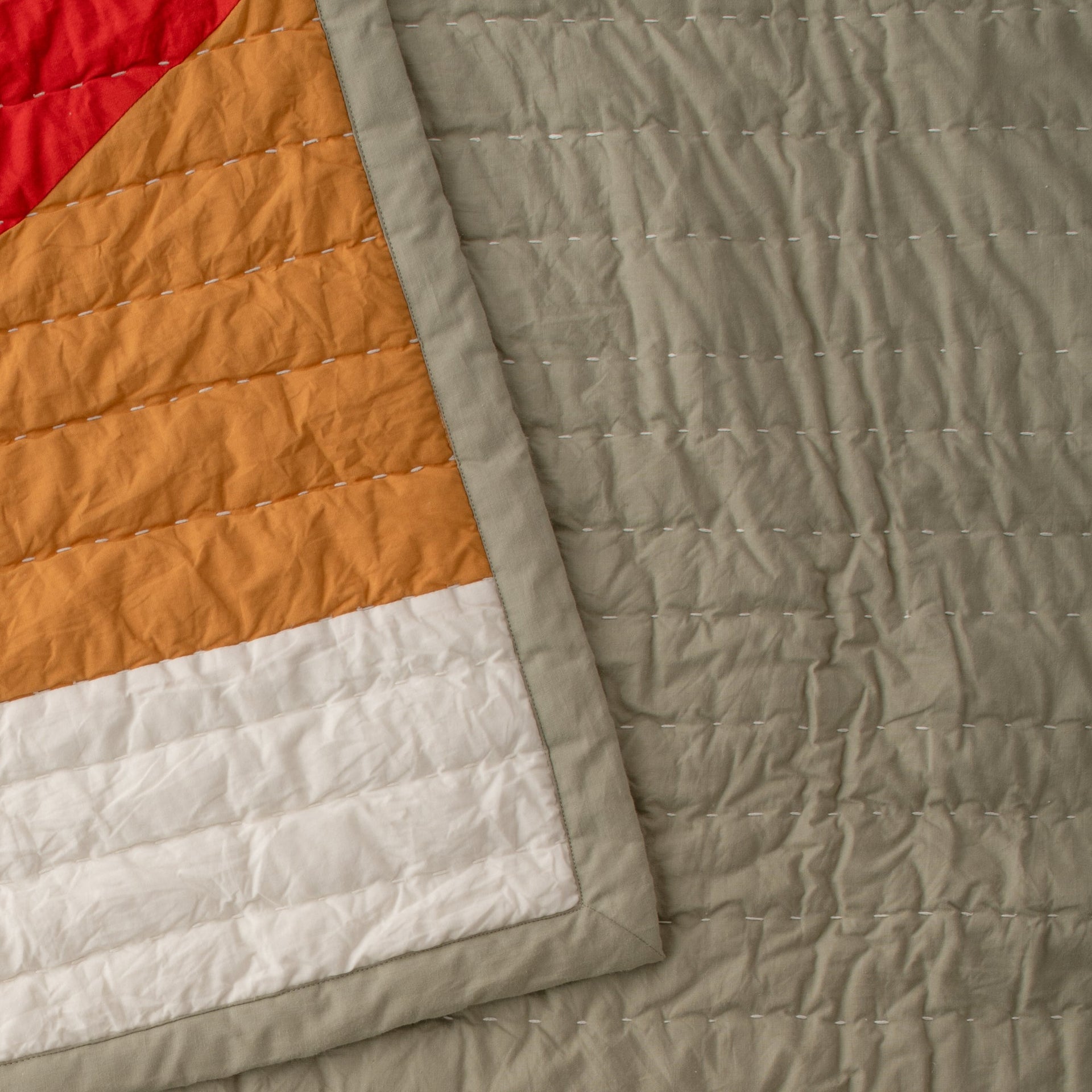 Modern Rooftops Quilt in Multicolor, image 4
