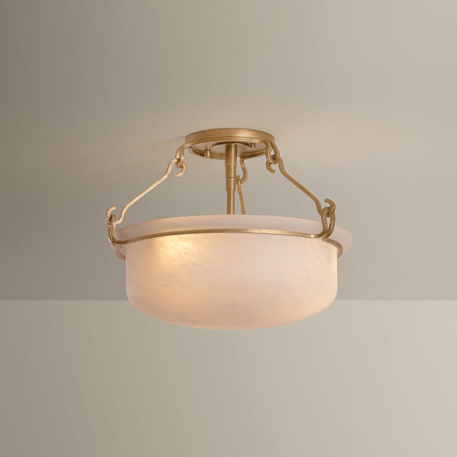 Hudson Valley Lighting Lowerre Semi Flush — 1552-PGL