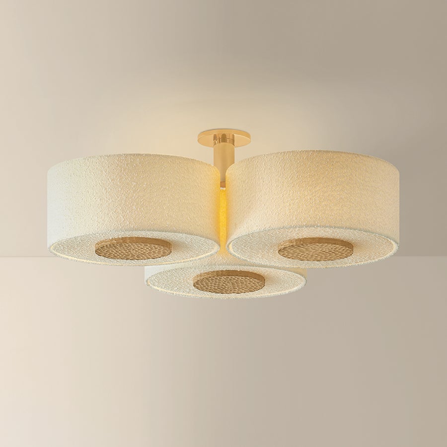 Mitzi Miller Flush Mount — H1153609-AGB