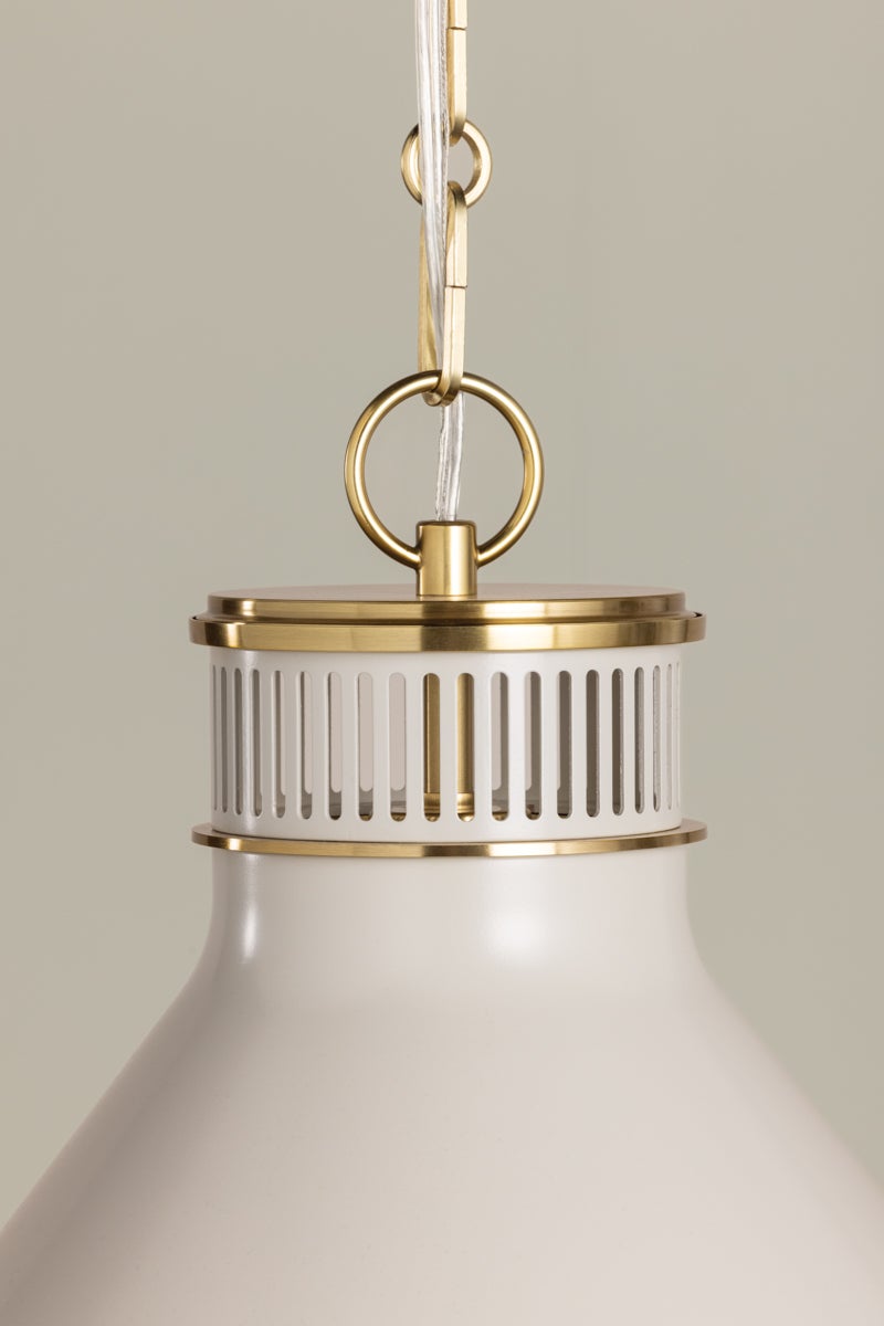 Hudson Valley Lighting Highclere Pendant — MDS2404-AGB/OW