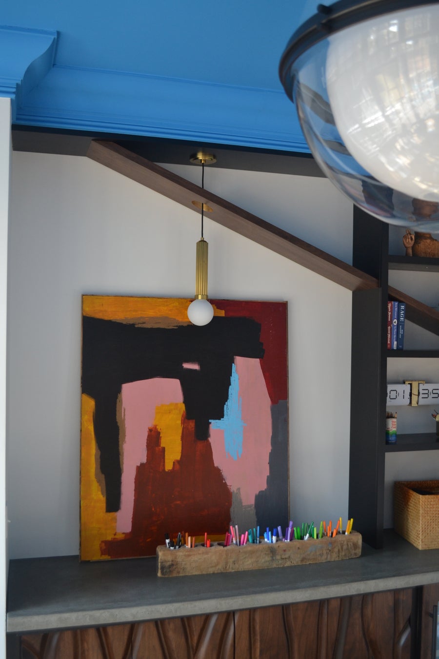 Hudson Valley Lighting Reade Pendant — Aged Brass