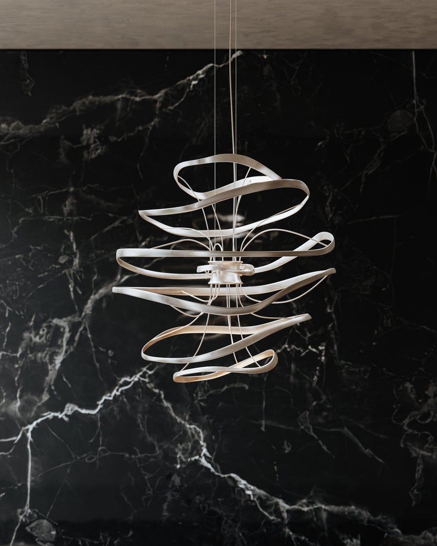 Corbett Lighting Calligraphy Chandelier — 213-43-SL/SS