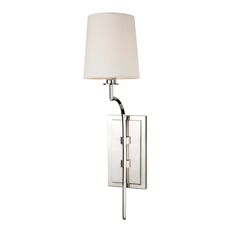 Hudson Valley Lighting Glenford Wall Sconce — Polished Nickel