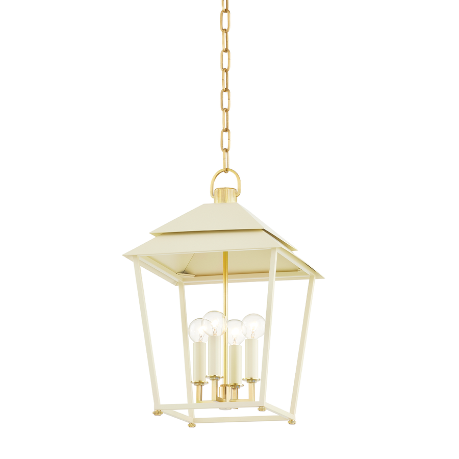 Hudson Valley Lighting Natick Lantern — 5119-AGB/SSD