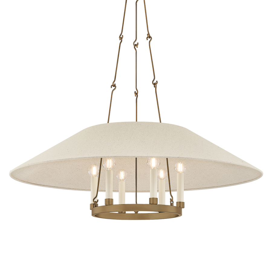 Troy Lighting Archive Chandelier — F1638-PBR