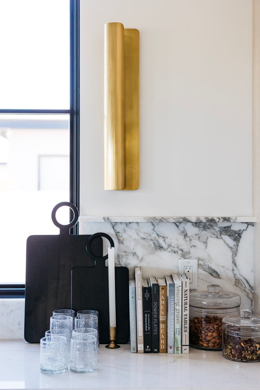 Hudson Valley Lighting Accord Wall Sconce — Aged Brass