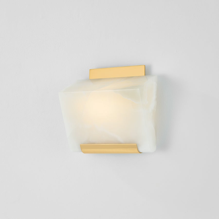 Hudson Valley Lighting FAIRFIELD Wall Sconce — Aged Brass