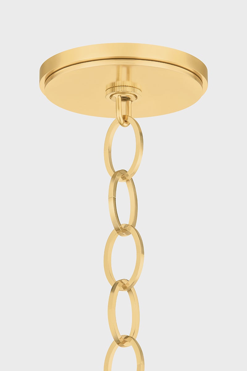 Hudson Valley Lighting Enosburg Pendant — Aged Brass