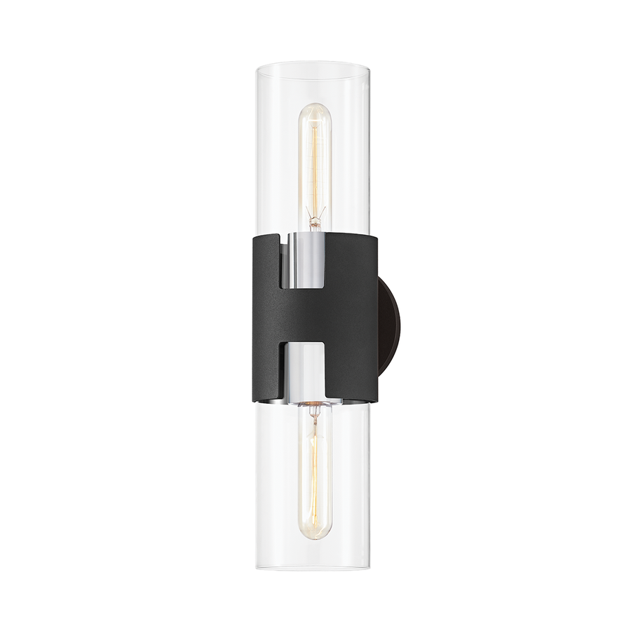 Troy Lighting Amado Wall Sconce — B3231-PN/TBK