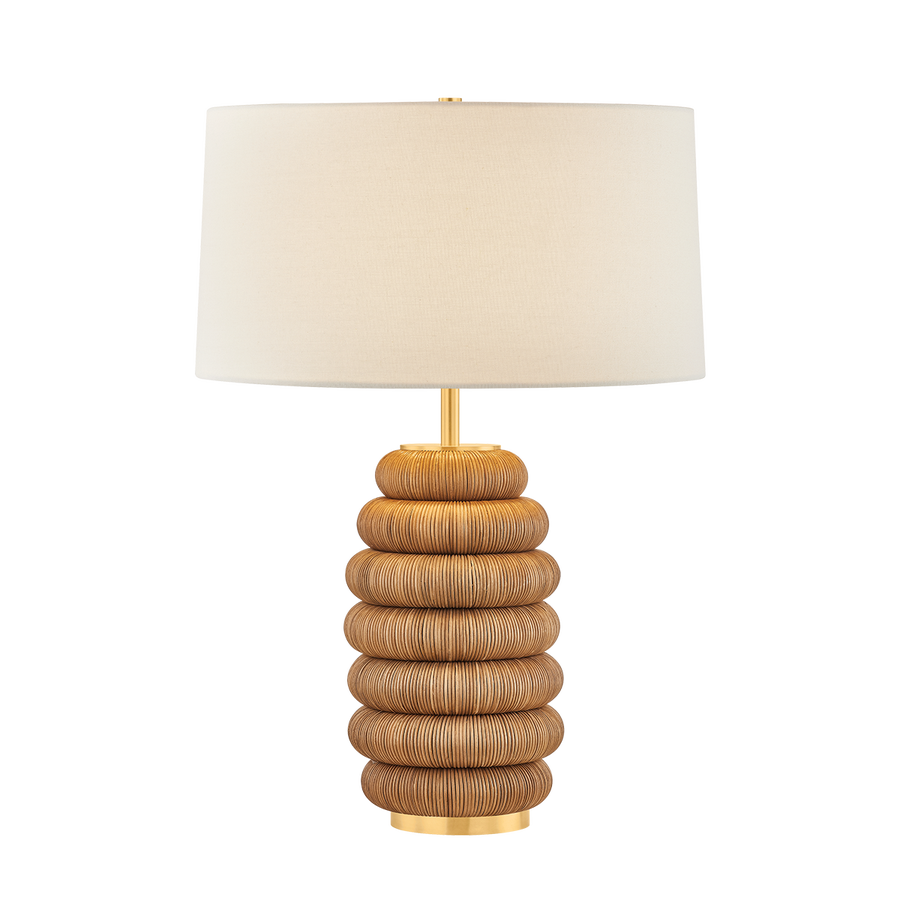 Hudson Valley Lighting Winbrook Table Lamp — Aged Brass