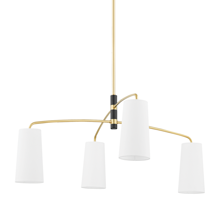 Mitzi Evelyn Chandelier — H612804-AGB/SBK