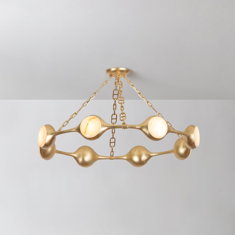 Corbett Lighting RIVIERE CHANDELIER — 465-40-VGL