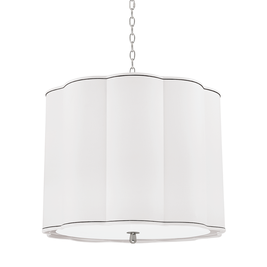 Hudson Valley Lighting Sweeny Chandelier — Polished Nickel