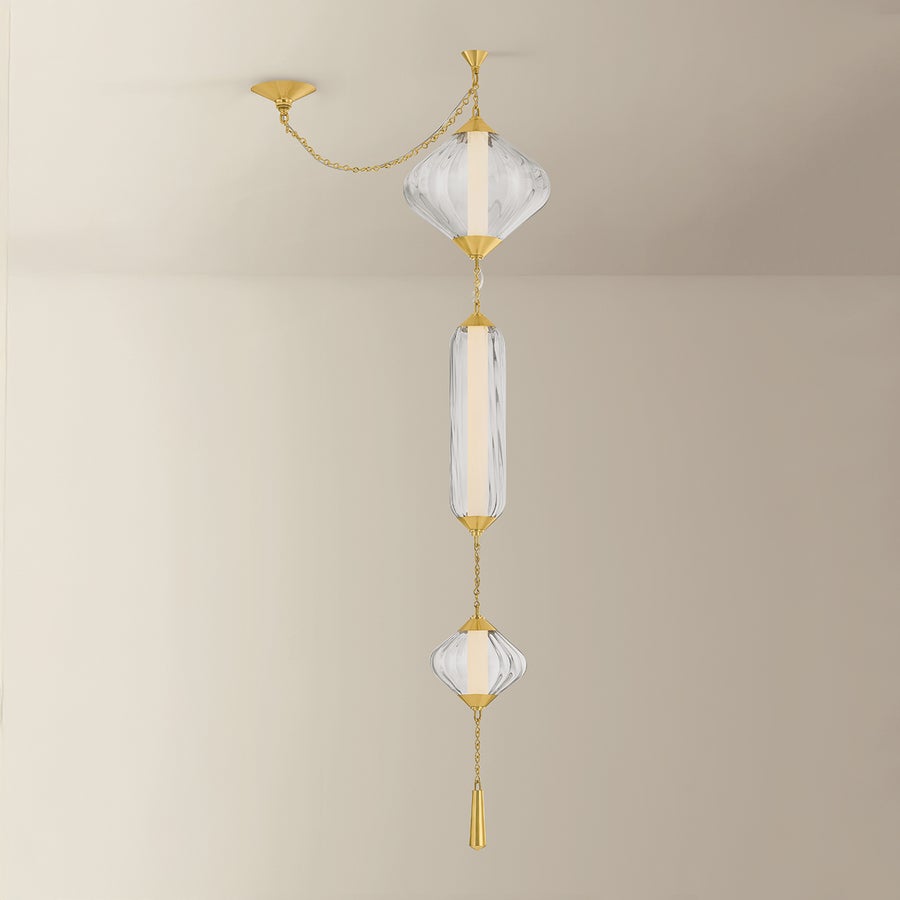 Corbett Lighting Fiorello Pendant — 545-13-VPB