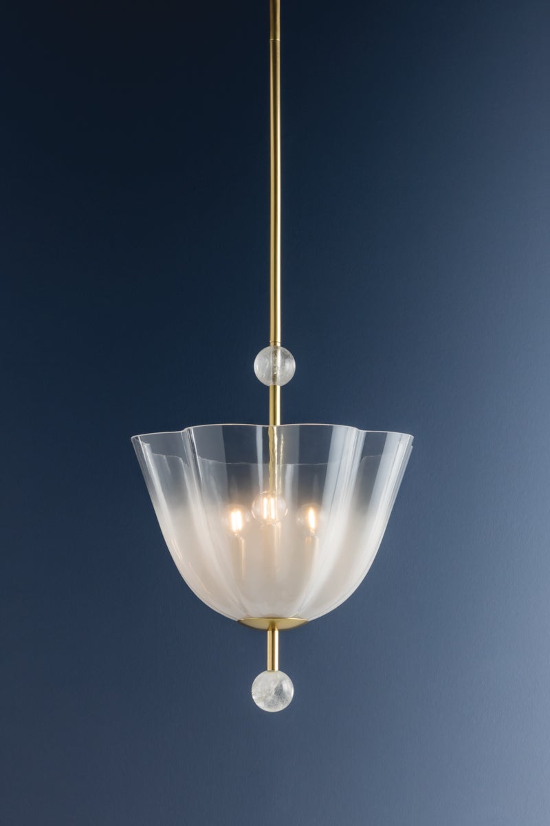 Hudson Valley Lighting CAMBRIA HEIGHTS Lantern — Aged Brass