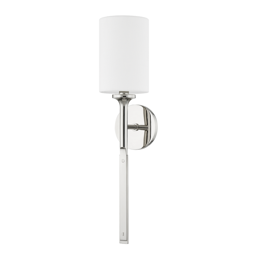 Hudson Valley Lighting BREWSTER Wall Sconce — Polished Nickel