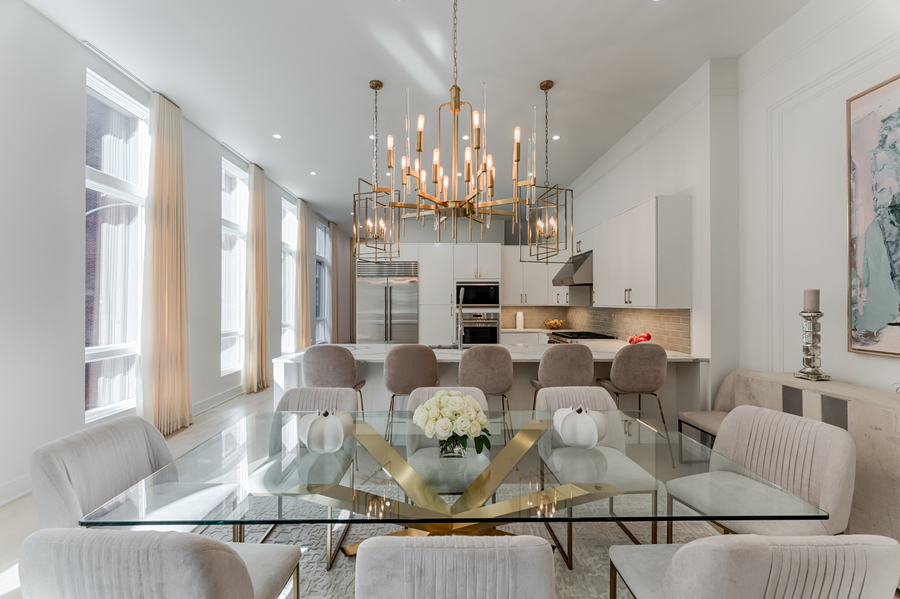 Hudson Valley Lighting Bari Chandelier — Aged Brass