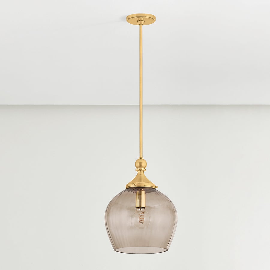 Hudson Valley Lighting CHATTON Pendant — Aged Brass