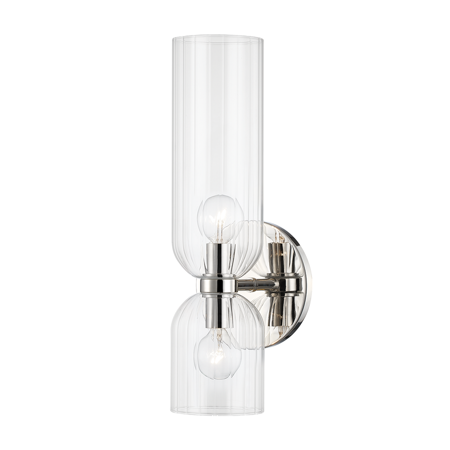 Hudson Valley Lighting Sayville Wall Sconce — Polished Nickel