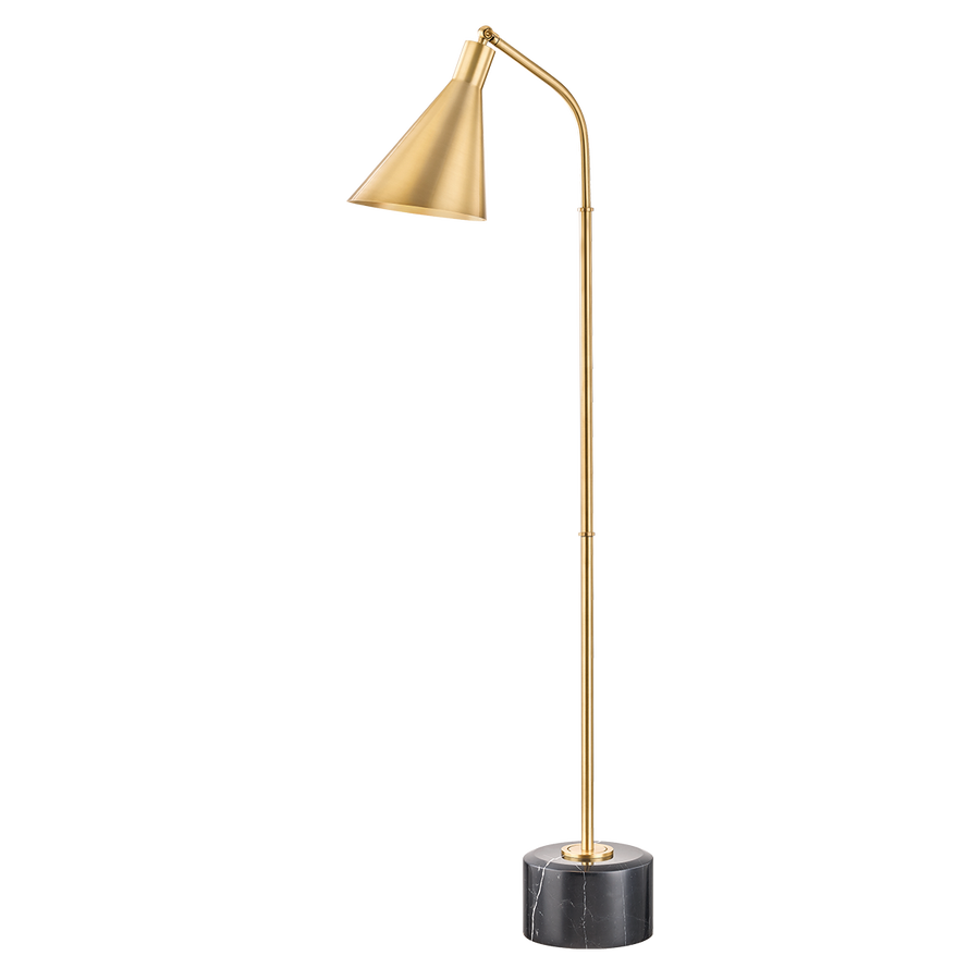 Hudson Valley Lighting Stanton Floor Lamp — Aged Brass