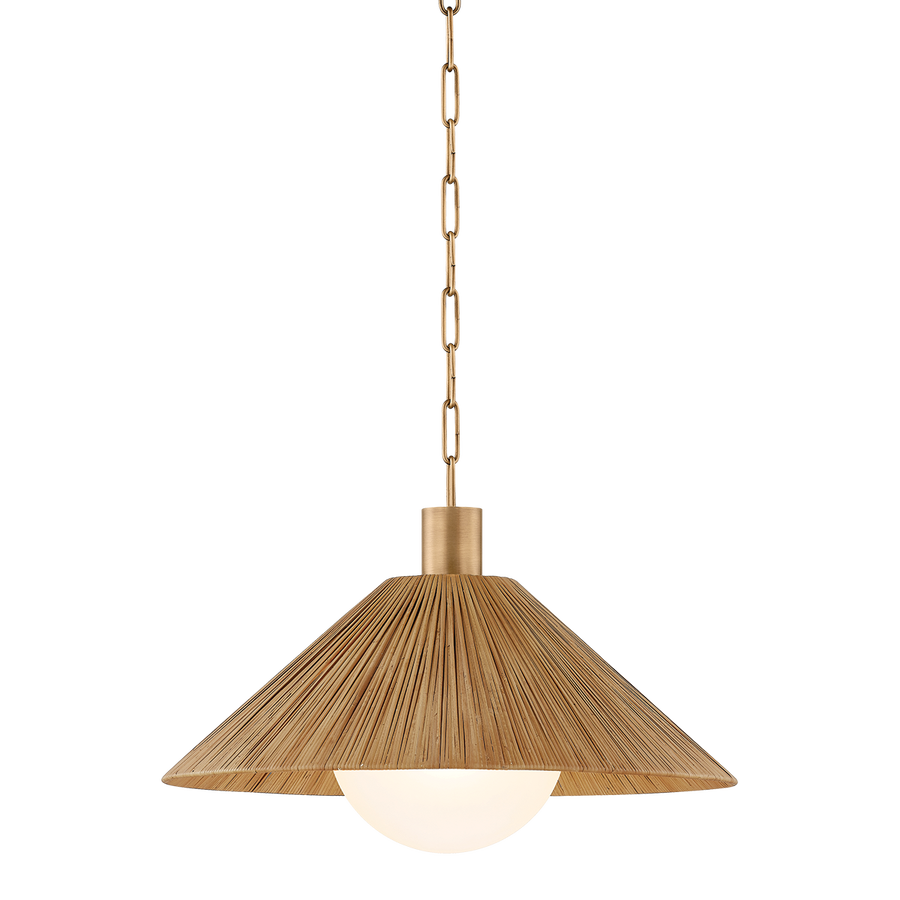 Troy Lighting WOODSIDE Pendant — F1422-PBR