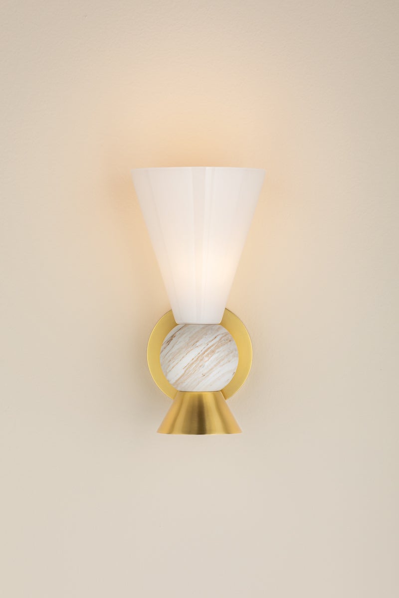 Mitzi Mona Wall Sconce — H908101-AGB