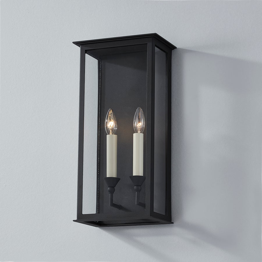 Troy Lighting Chauncey Exterior Wall Sconce — B6992-TBK