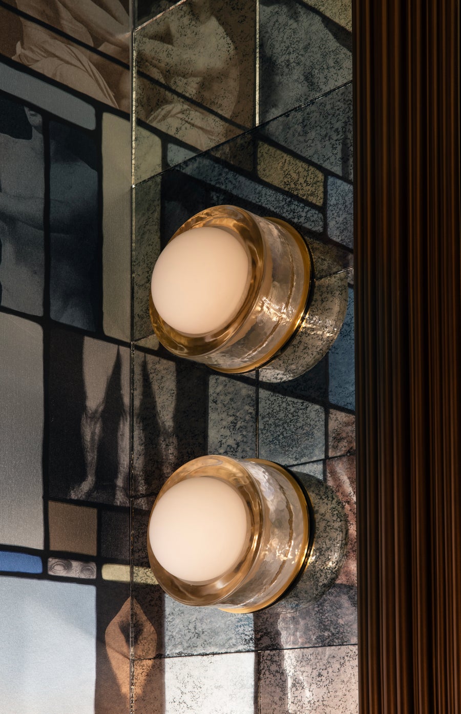 Hudson Valley Lighting Mackay Wall Sconce — Aged Brass