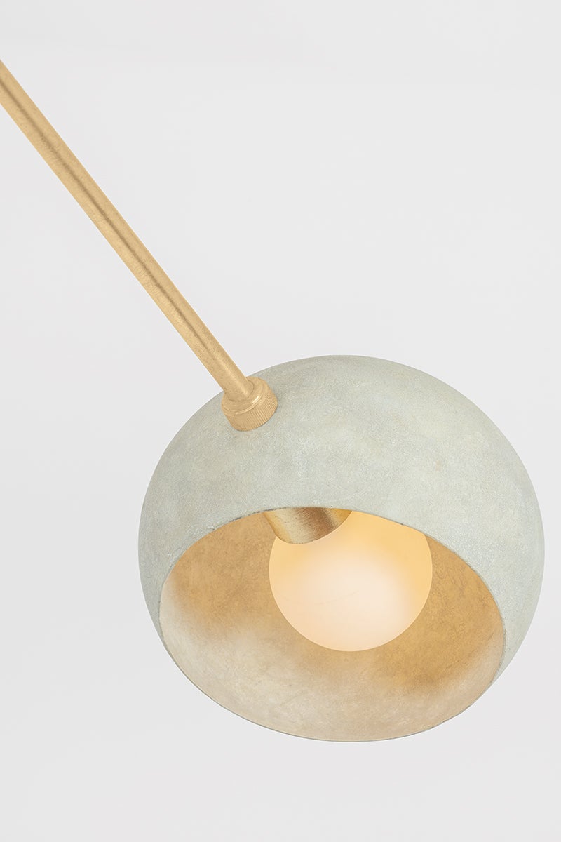 Hudson Valley Lighting TURNER Chandelier — 3106-VGL/LWP