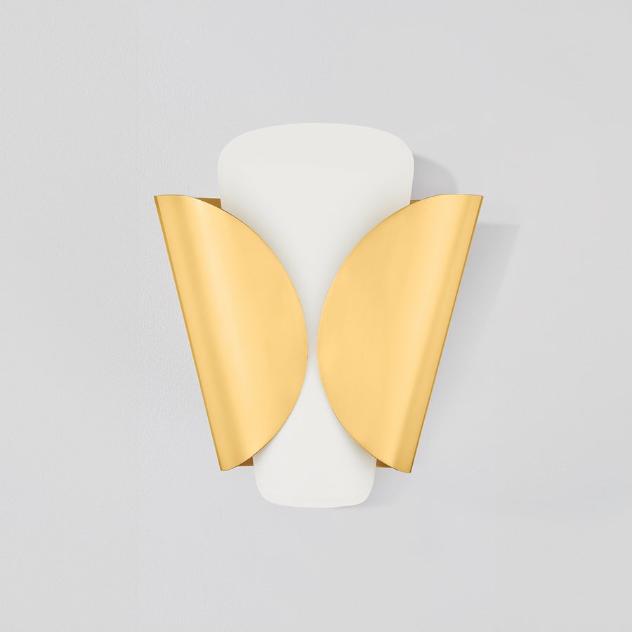 Hudson Valley Lighting SAVOIE Wall Sconce — 9201-AGB-B
