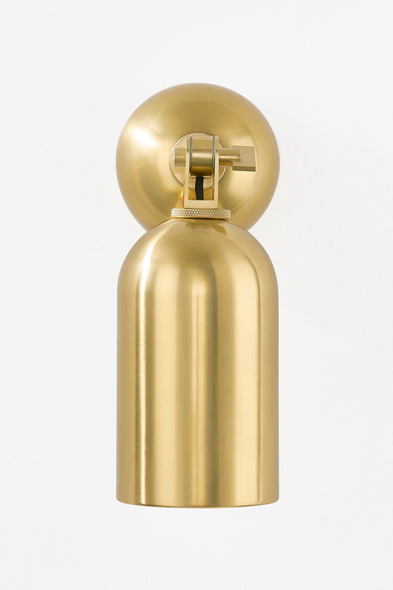 Hudson Valley Lighting STURBRIDGE Wall Sconce — Aged Brass