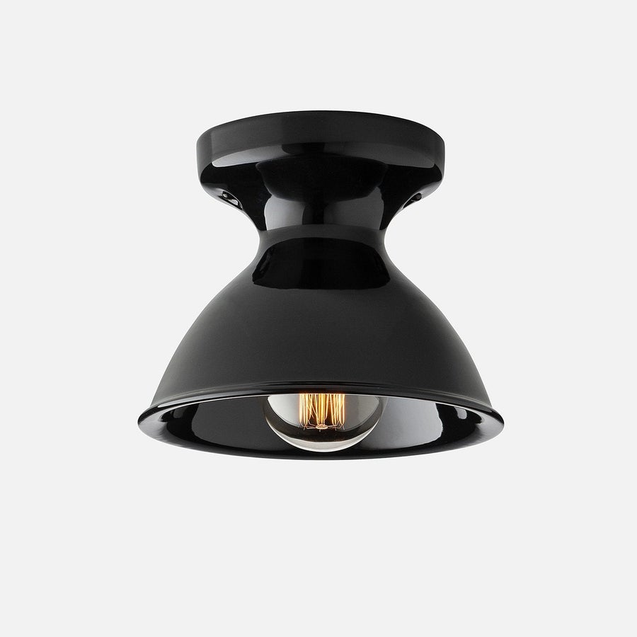 Schoolhouse Alabax Large Flush Mount — SH125659-BK