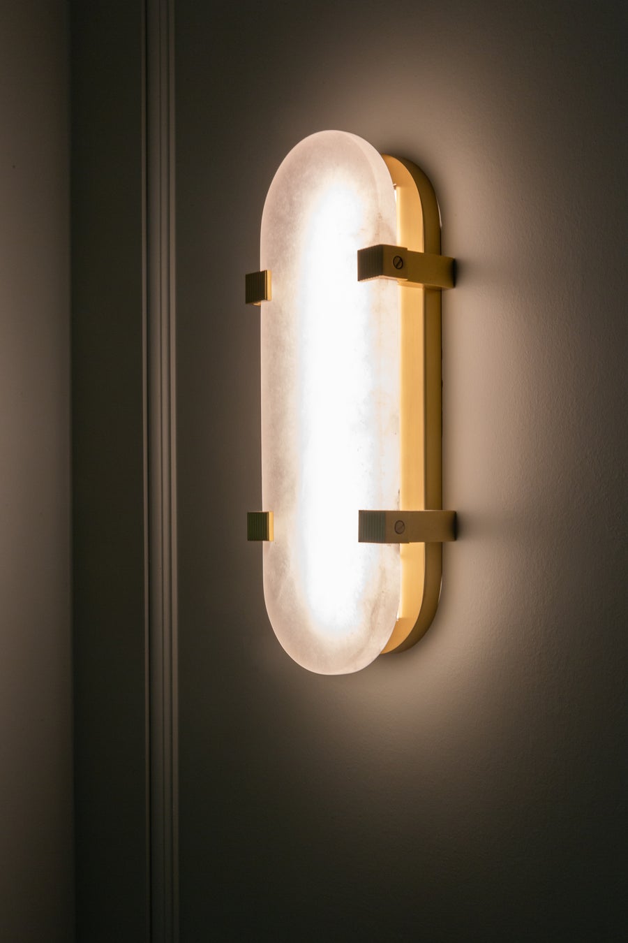 Hudson Valley Lighting Skylar Wall Sconce — Aged Brass