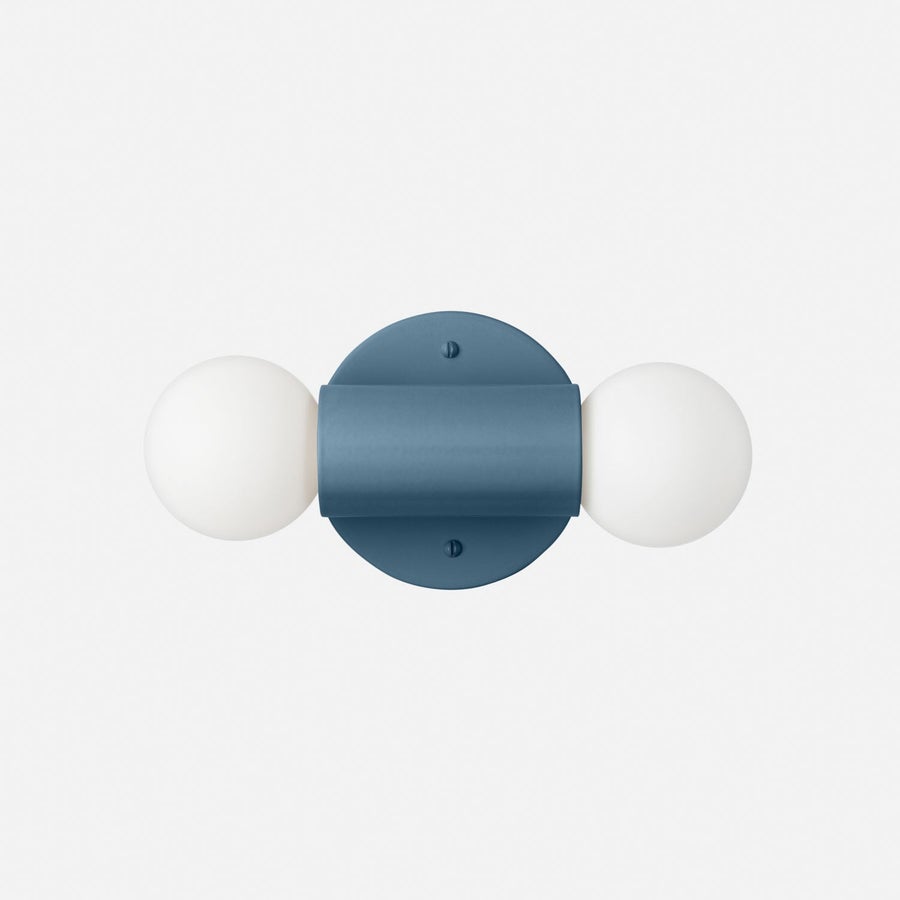 Schoolhouse Cylinder Wall Sconce — SH134580-PL-ST
