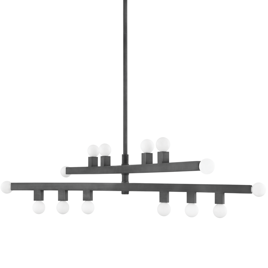 Mitzi Sutter Chandelier — H823914-GRA