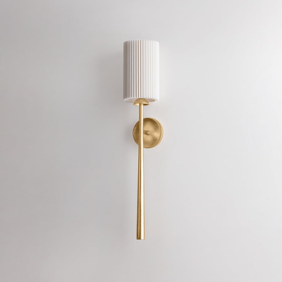 Hudson Valley Lighting STERLING WALL SCONCE — Vintage Gold Leaf