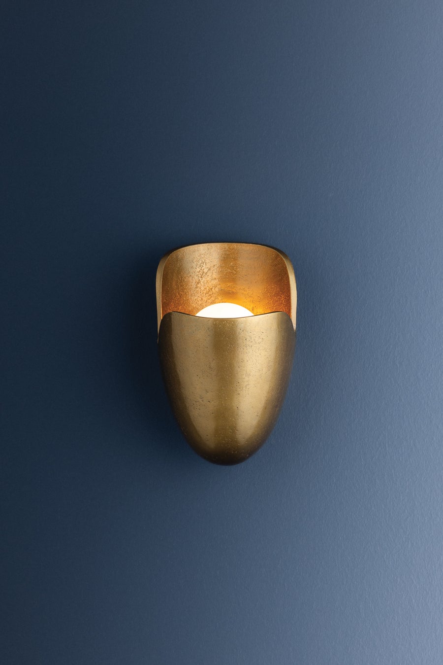 Hudson Valley Lighting Bideford Wall Sconce — Aged Brass