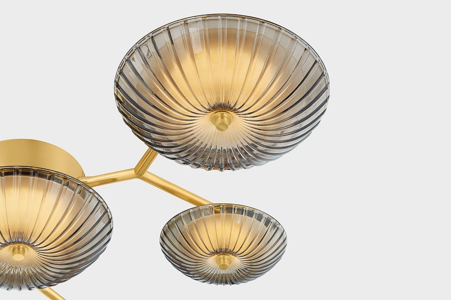 Corbett Lighting BIRMINGHAM Flush Mount — 512-41-VPB