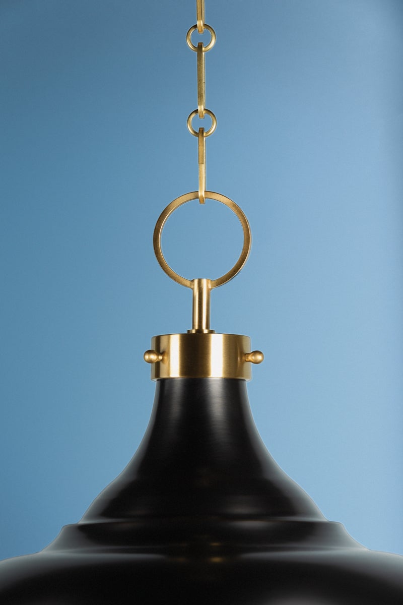 Hudson Valley Lighting HOLKHAM Pendant — MDS1502-AGB/DB