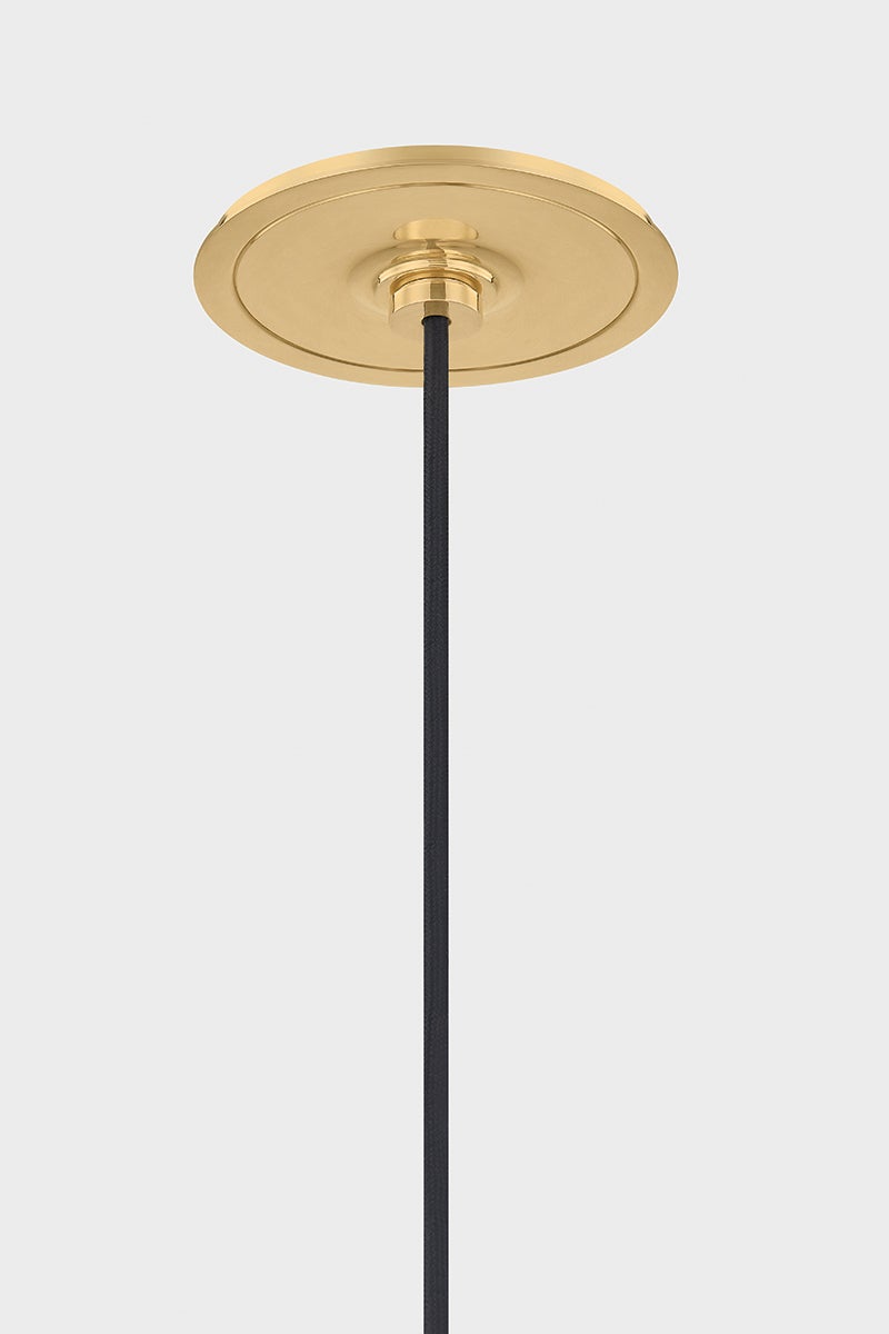 Hudson Valley Lighting Clivedon Pendant — MDS1401-AGB/SSG