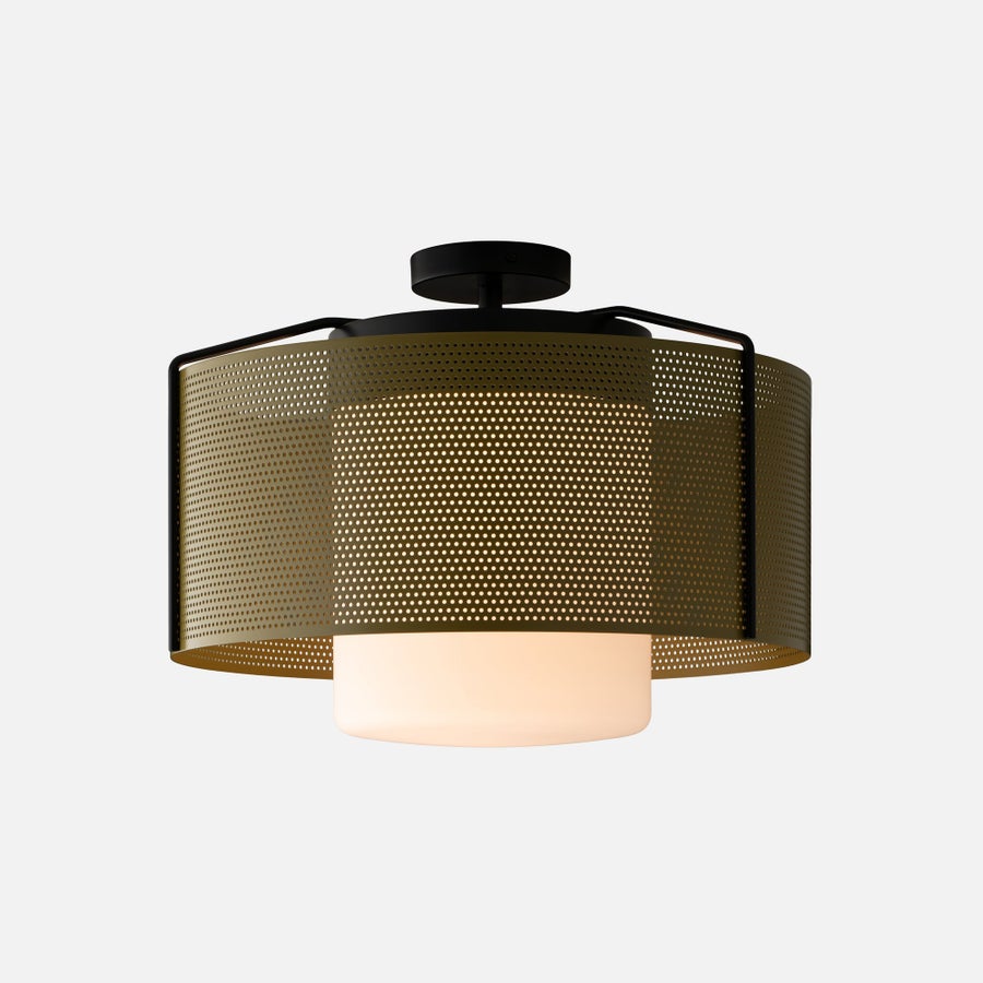 Schoolhouse Swell Flush Mount — SH147838-OL-ST