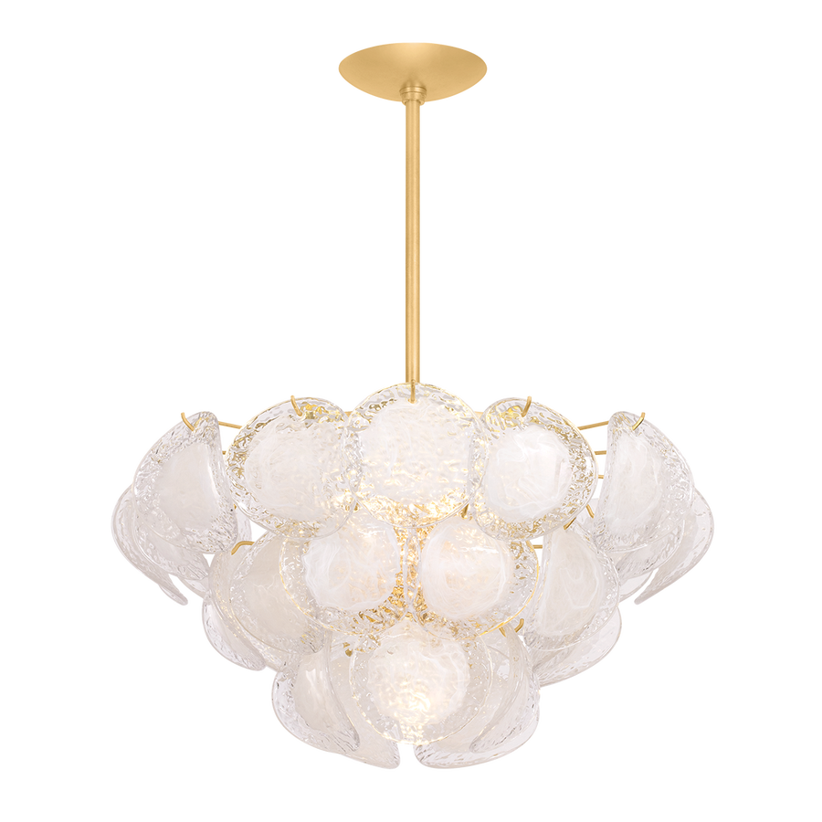 Hudson Valley Lighting Cedar Hill Chandelier — Vintage Gold Leaf