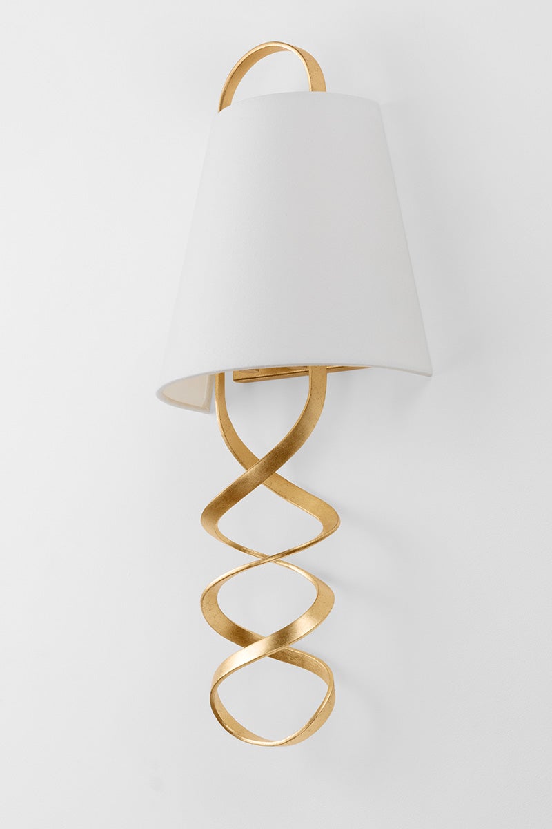 Hudson Valley Lighting DOTA Wall Sconce — Vintage Gold Leaf