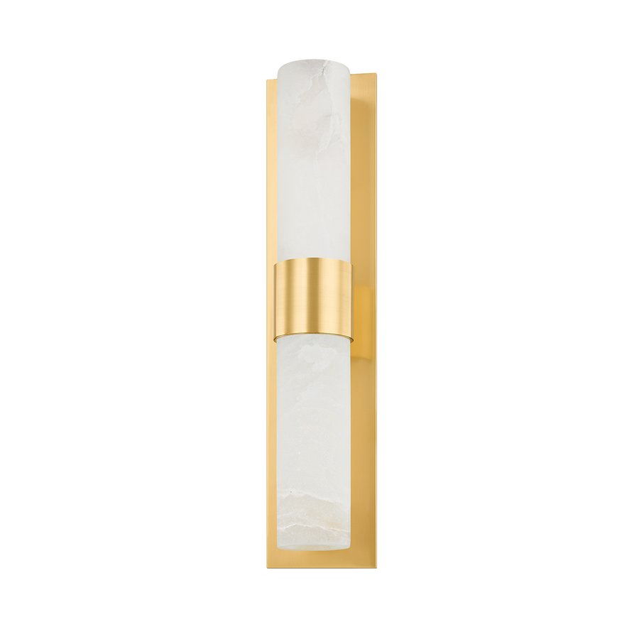 Hudson Valley Lighting STOWE Wall Sconce — Aged Brass