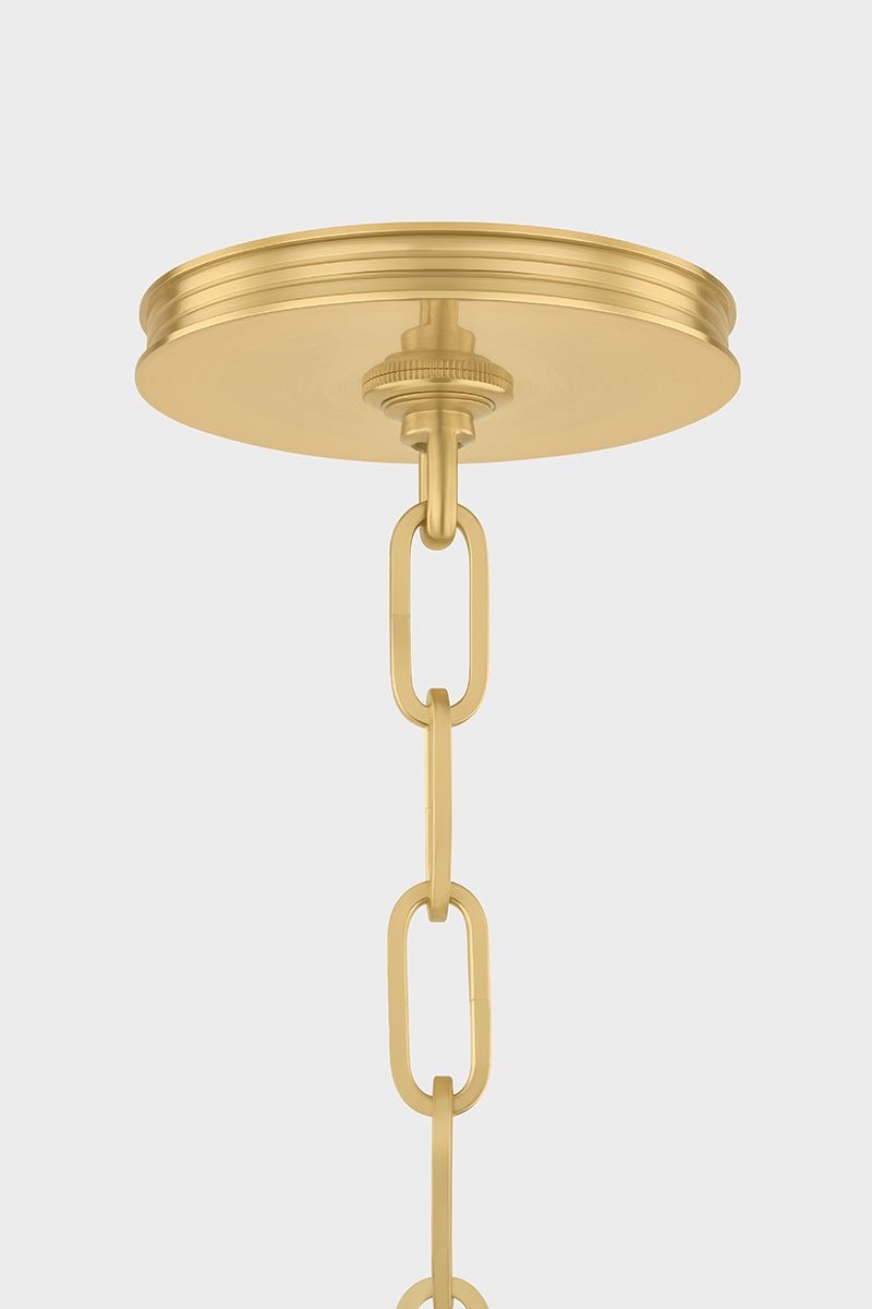 Hudson Valley Lighting Pinesbridge Pendant — Aged Brass