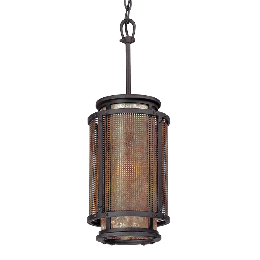 Troy Lighting Copper Mountain Lantern — F3102-BRZ/SFB