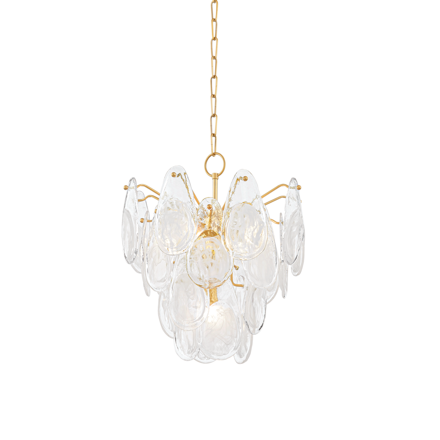 Hudson Valley Lighting DARCIA Chandelier — Aged Brass