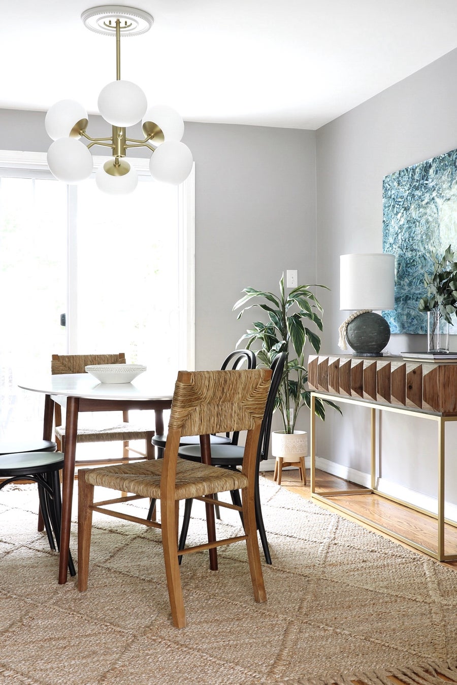 Mitzi Estee Chandelier — H134806-AGB