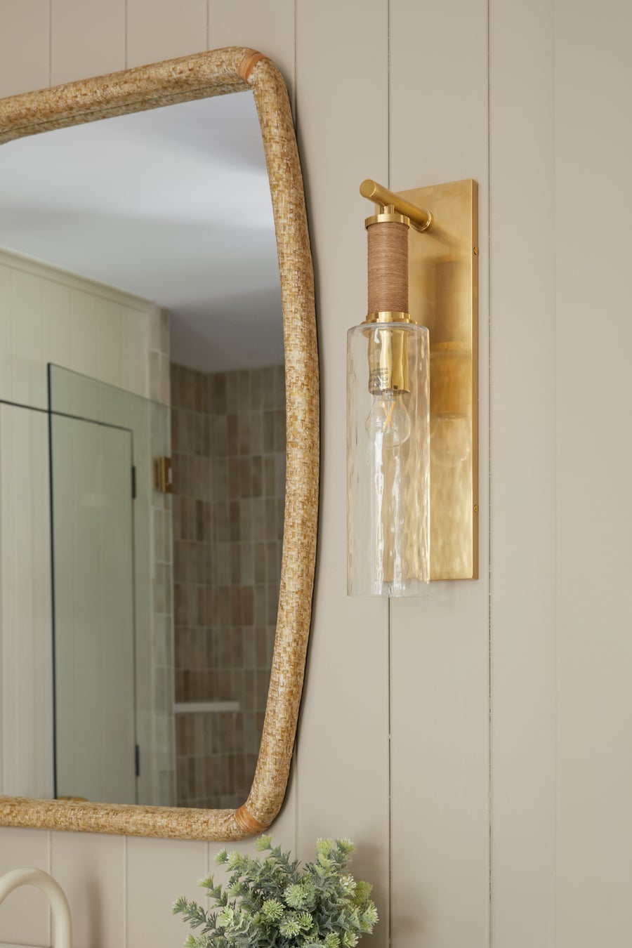 Hudson Valley Lighting EASTCHESTER Wall Sconce — Aged Brass