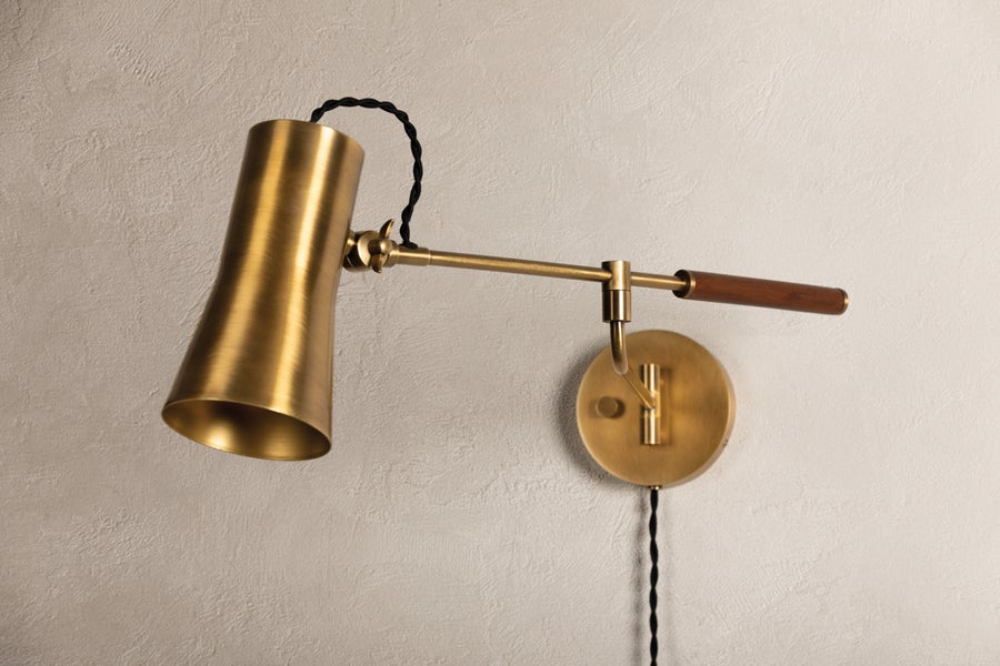 Troy Lighting NOVEL Plug-in Sconce — PTL1308-PBR